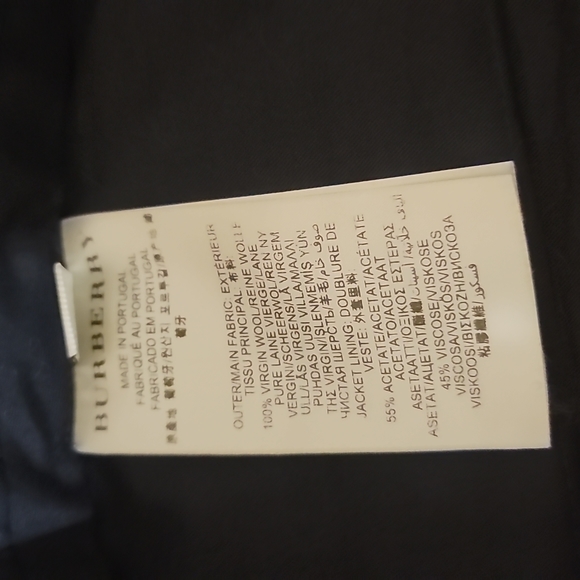 Burberry london men's suit Authentic - Picture 4 of 9